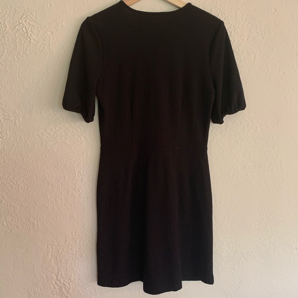 Madewell Cross Front Button Dress - Picture 9 of 9